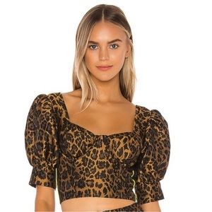 For Love & Lemons Jett Bustier Top